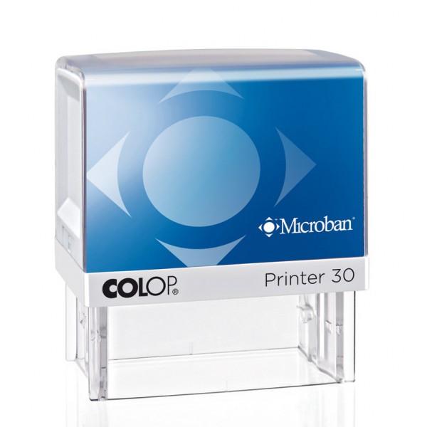 Stampila colop Printer 30 Microban 18 x 47 mm
