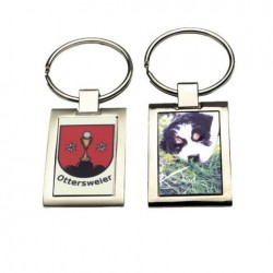 Breloc metal DUO, 2 fete sublimabile