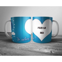 Cana Personalizata Valentine's Day Te Iubesc M1