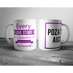 Cana Personalizata Valentine's Day LOVE STORY M6