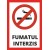 Sticker, Autocolant (Abtibild) Fumatul interzis
