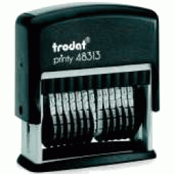 Stampila Inseriatoare Trodat 48313 (3.8 mm) 13 cifre Stampila Inseriatoare Trodat 48313 (3.8 mm) 13 cifre